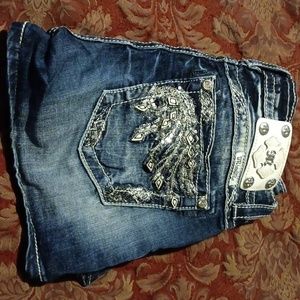 Miss Me size 26 Jean shorts